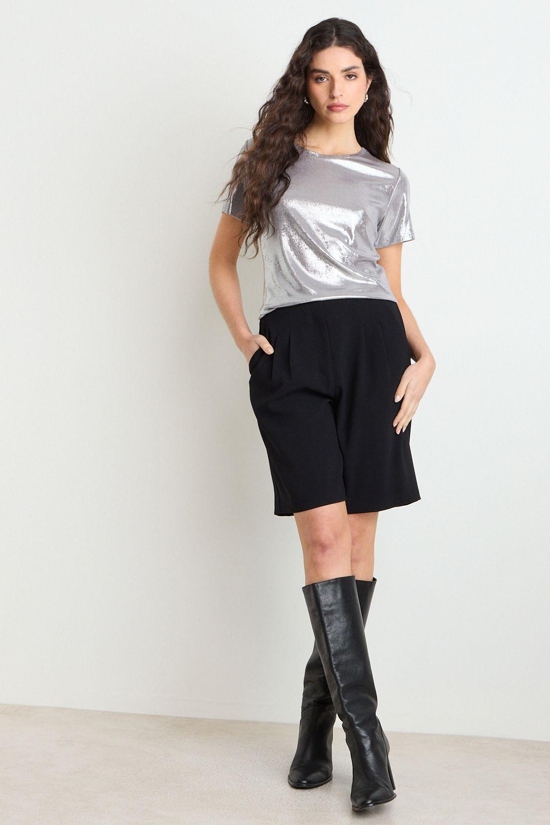 Polera Manga Corta Gris Ash 14207225050113-3