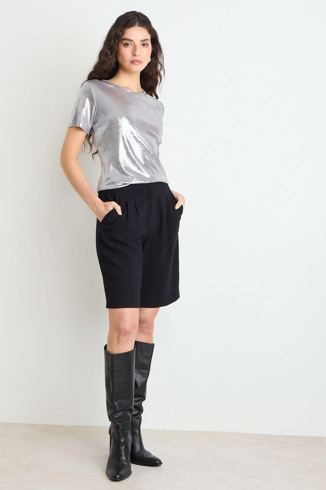Polera Manga Corta Gris Ash 14207225050113-4