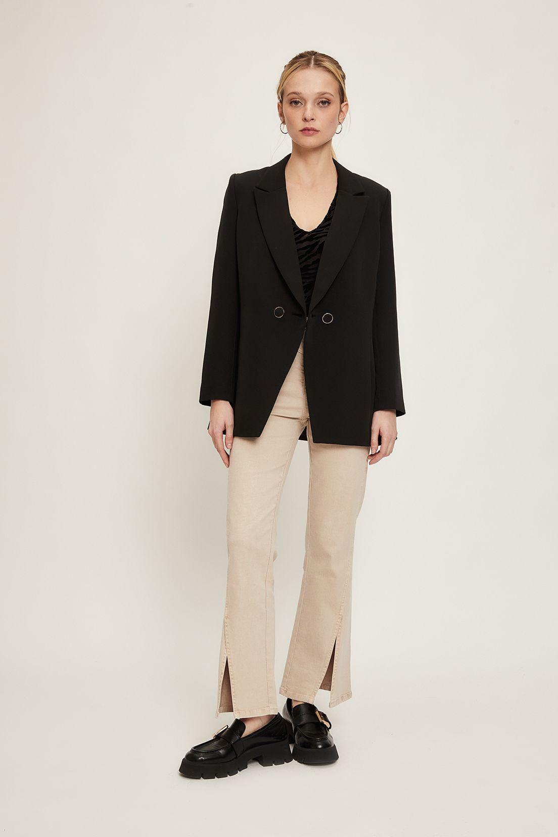 Blazer Liso Negro iO 16020224008102-2