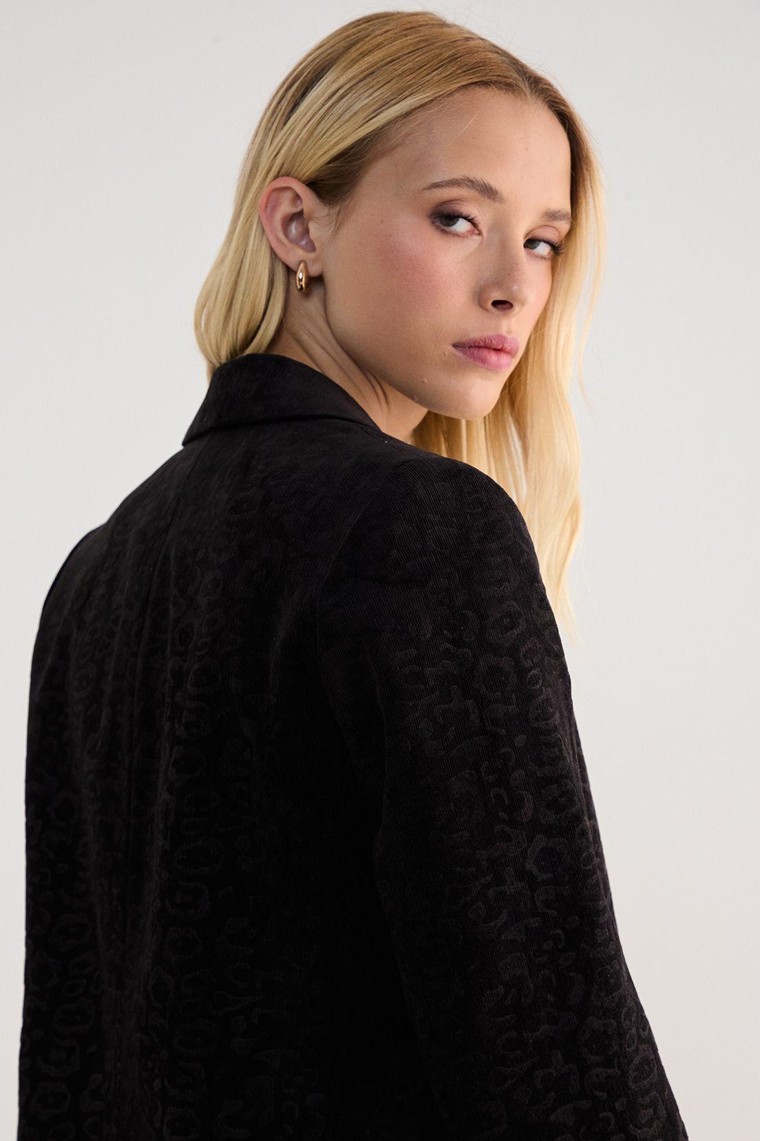 Blazer Liso Negro 16007125053163-3