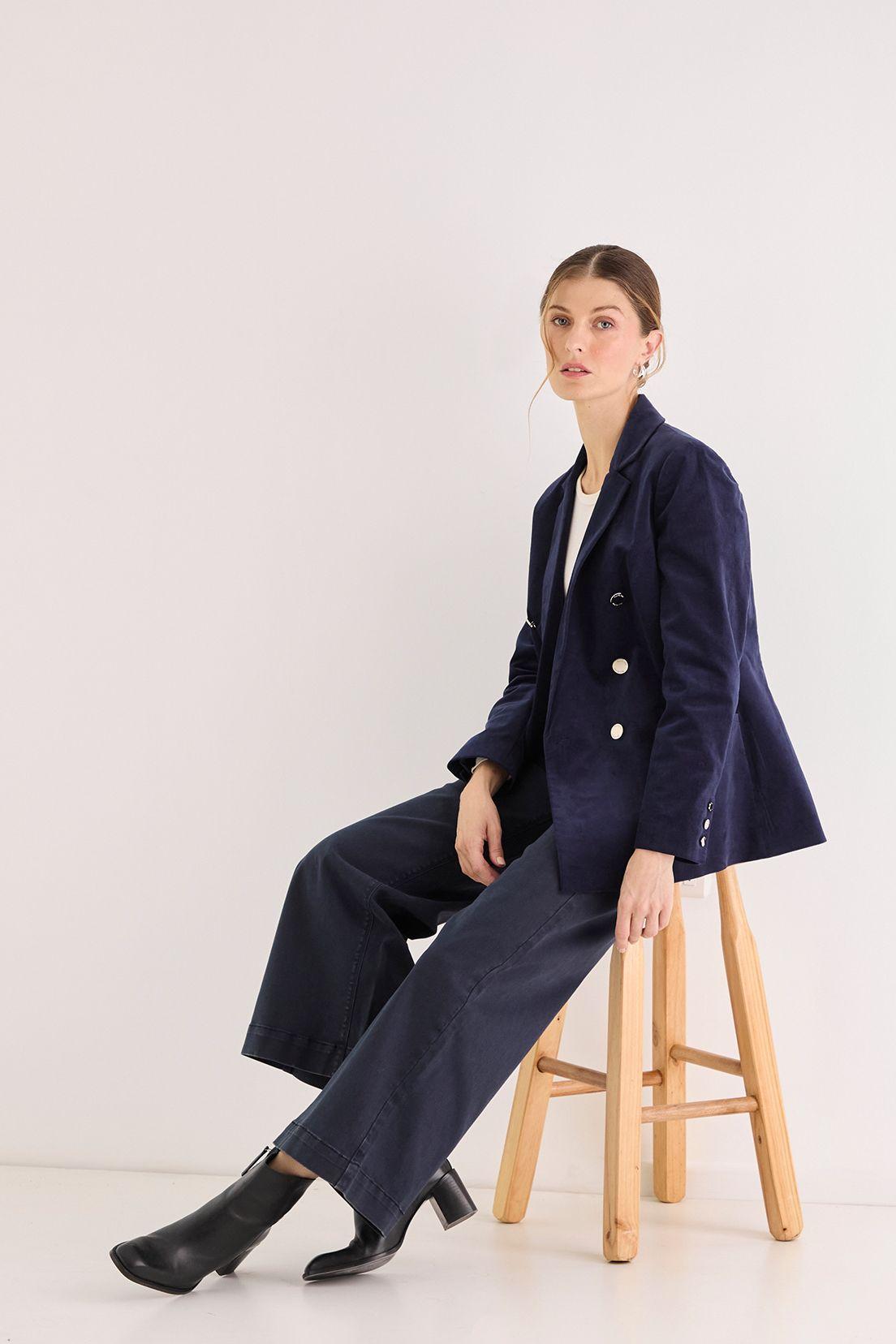 Blazer Liso Azul 16004125006104-4