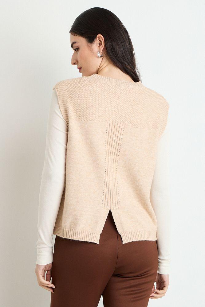 Sweater Liso Beige 18104125004106-2