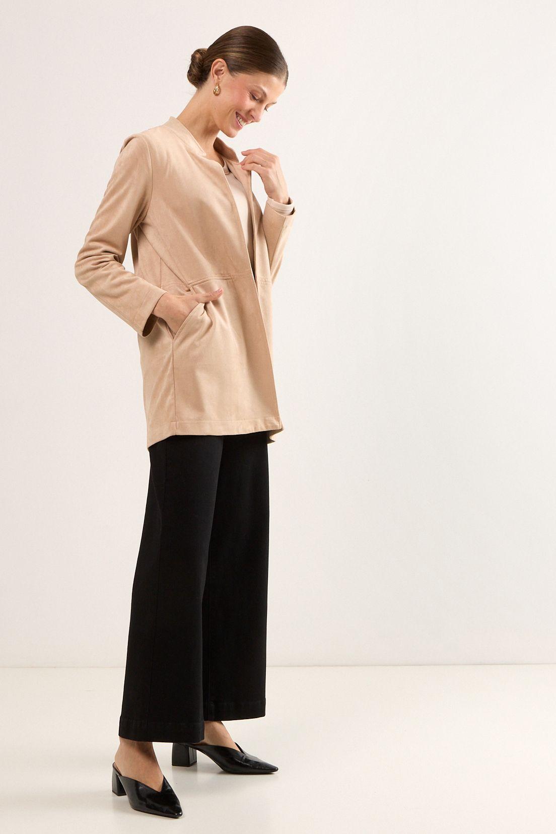 Tapado Abierto Beige Ma Griffe 15402225050106-2