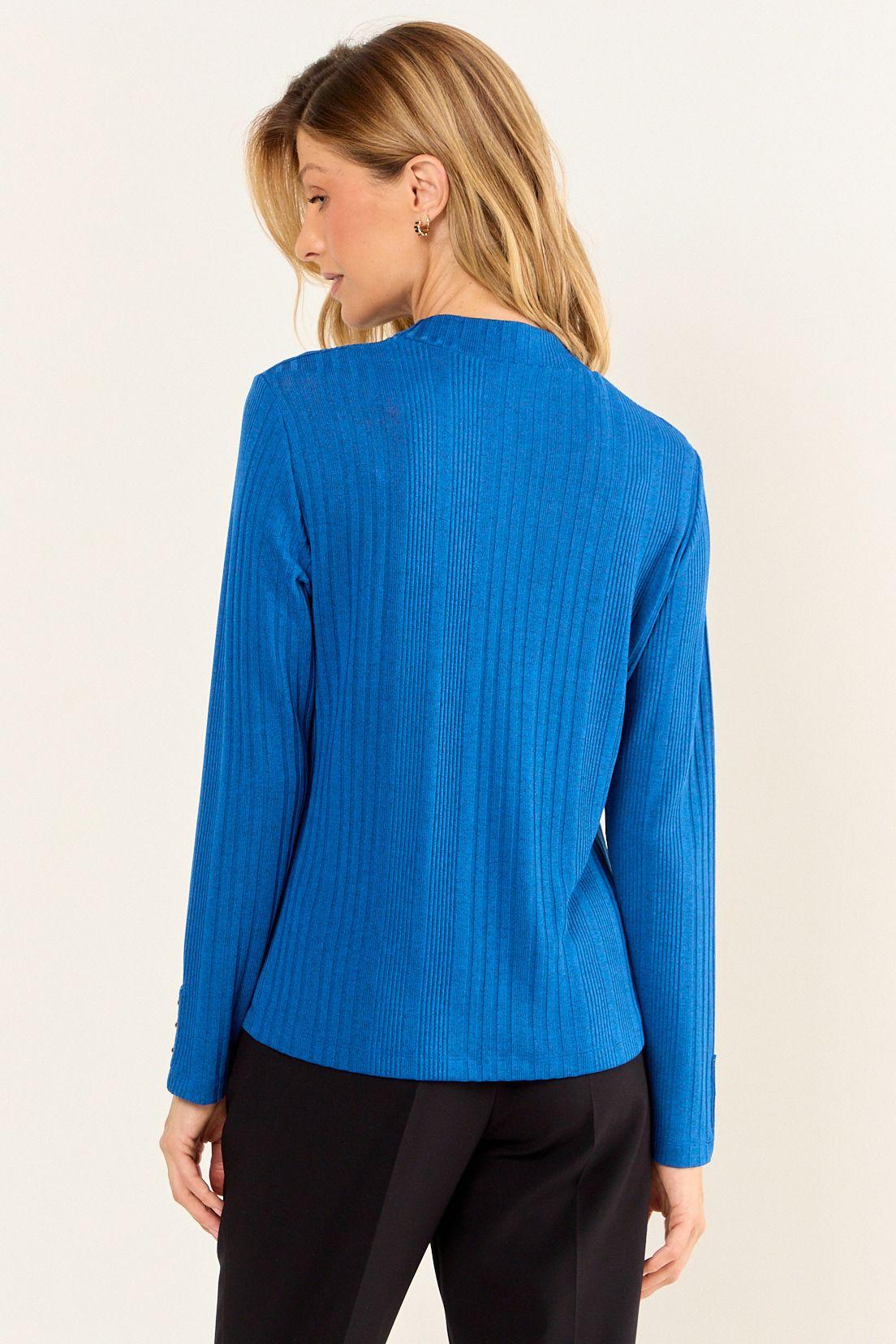 Polera Lisa Azul Ma Griffe 14202126054134-2
