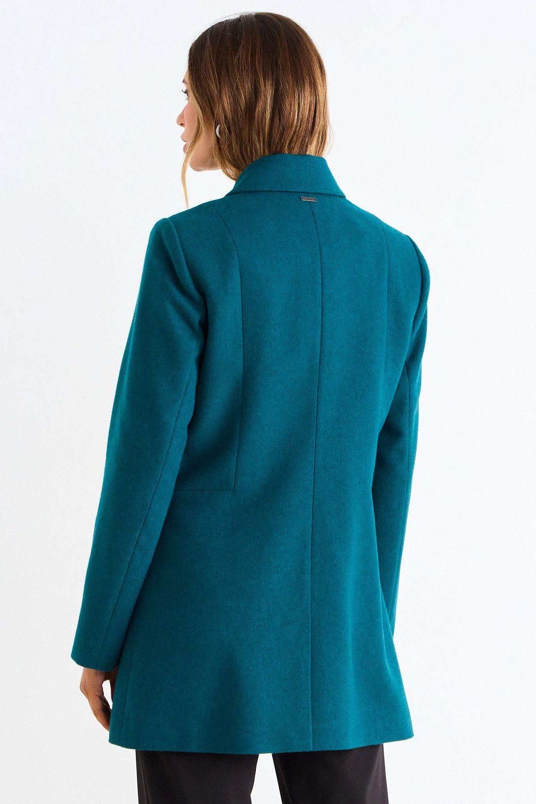 Chaqueton Liso Con Cierre Verde Ash 17007126002217-2