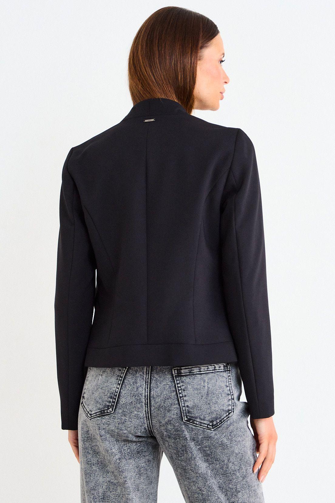 Blazer Liso Sin Solapa Negro Ash 16007126059102-2