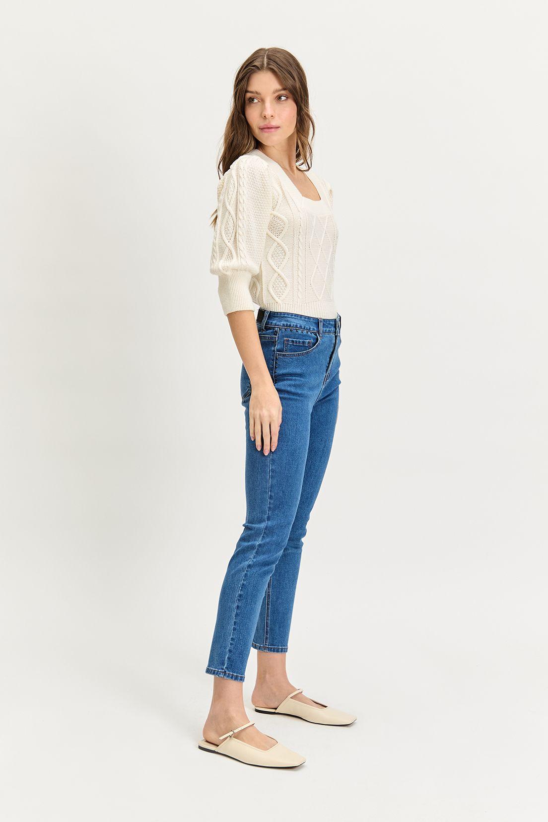 Jeans Liso Azul iO 11320224056104-3