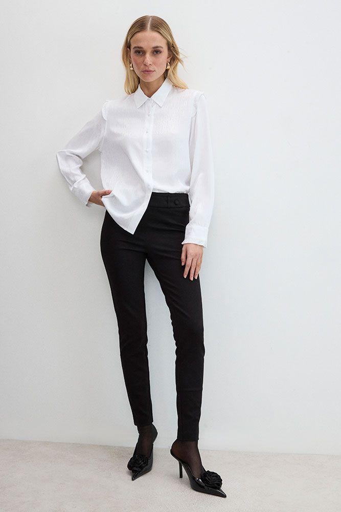 Pantalon Liso Negro 11004125009102-0
