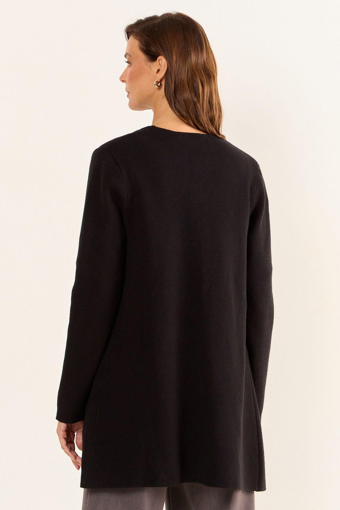 Chaleco Liso Negro Ma Griffe 18002126055102-2