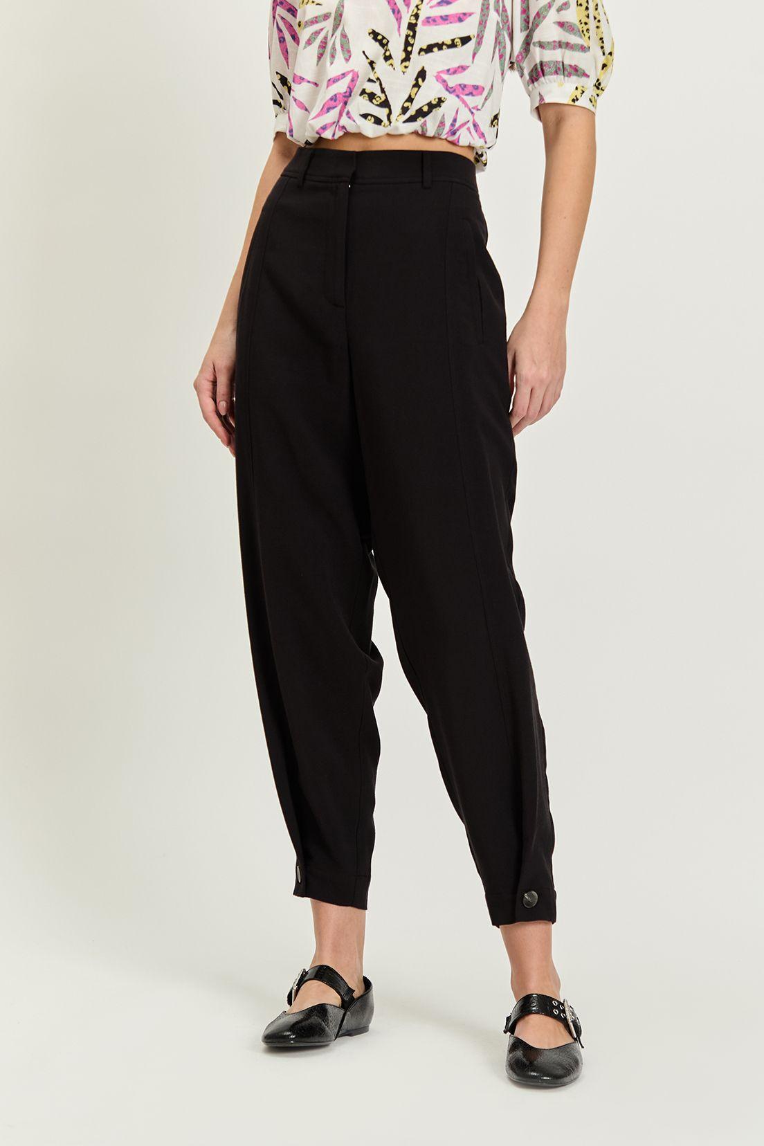 Pantalón Liso Negro 11020224022102-1