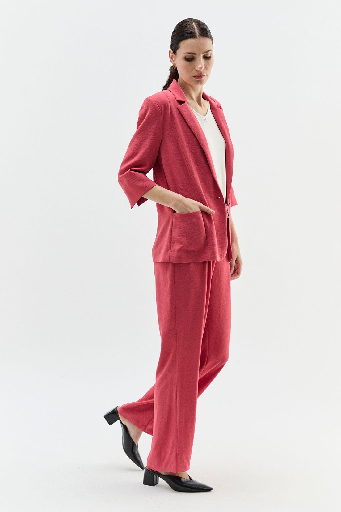 Blazer Con Lazo Rosado Ma Griffe 16002224059123-3