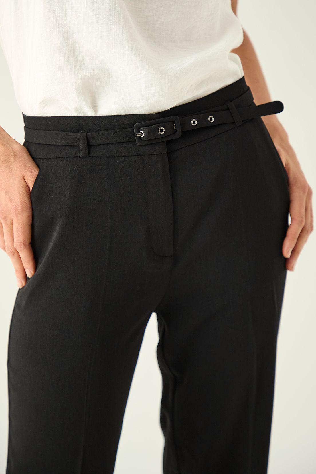Pantalon Liso Negro Ash 11007125003102-2