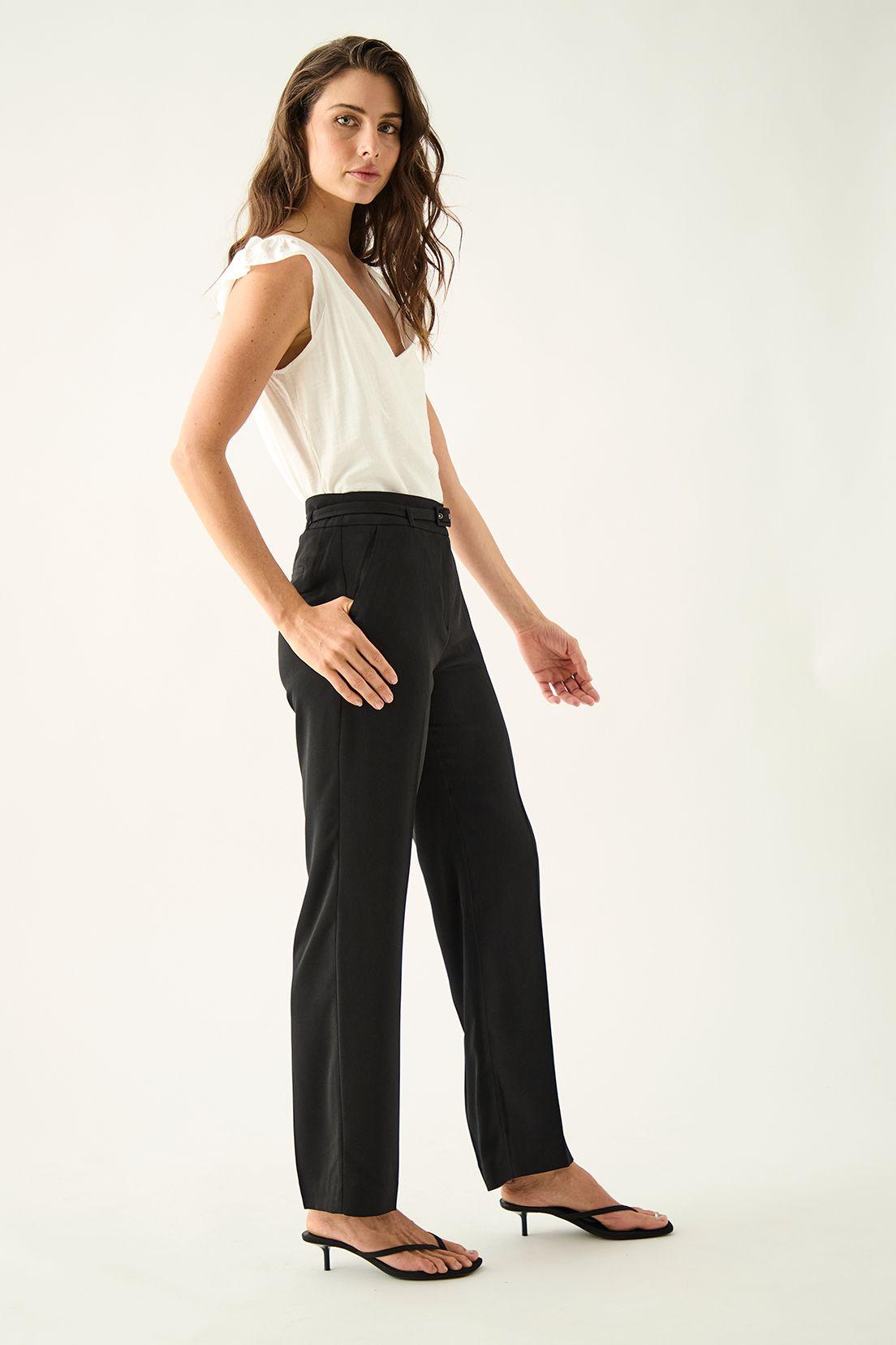 Pantalon Liso Negro Ash 11007125003102-3