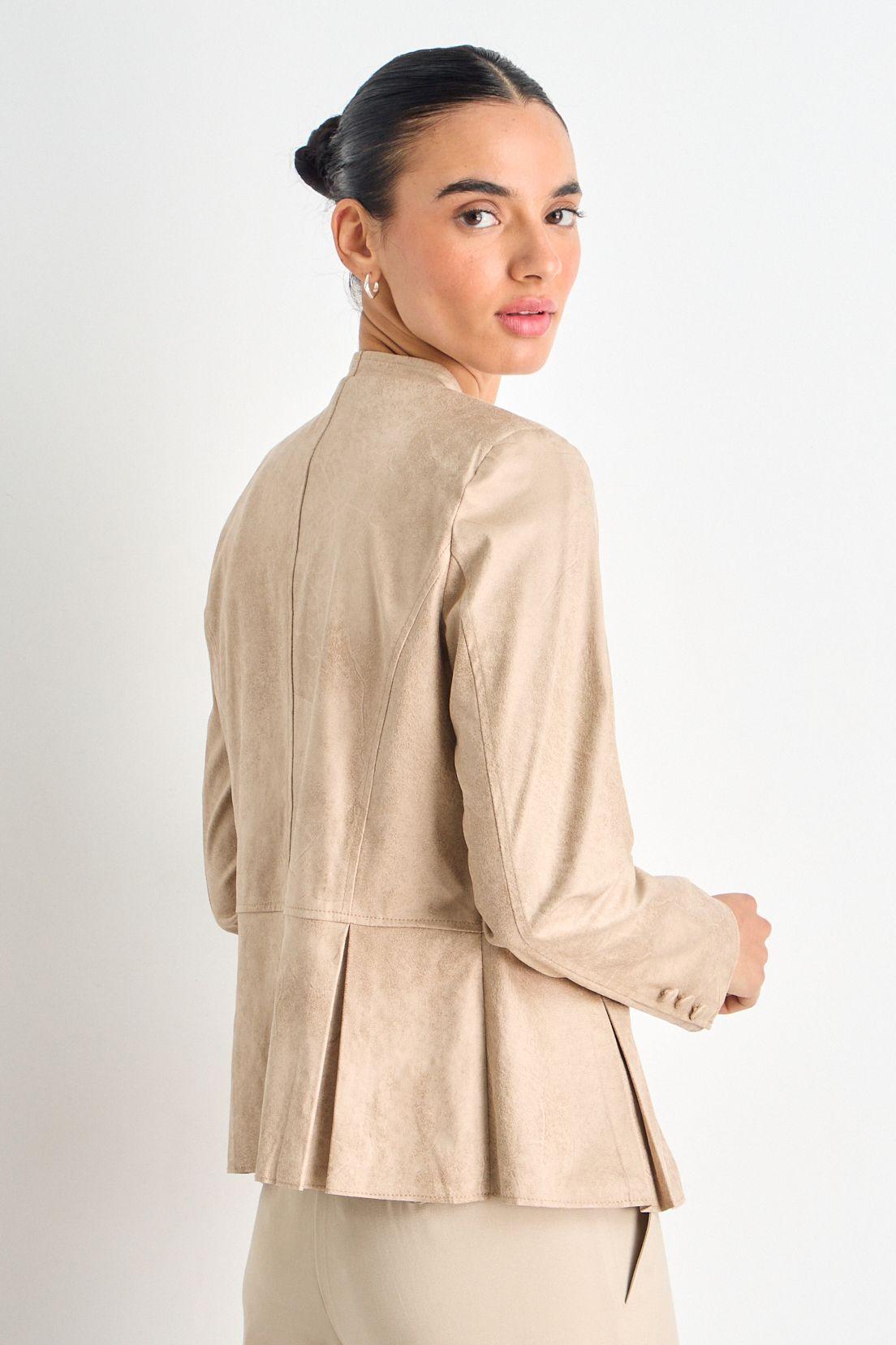 Chaqueta Beige iO 17520225006106-3