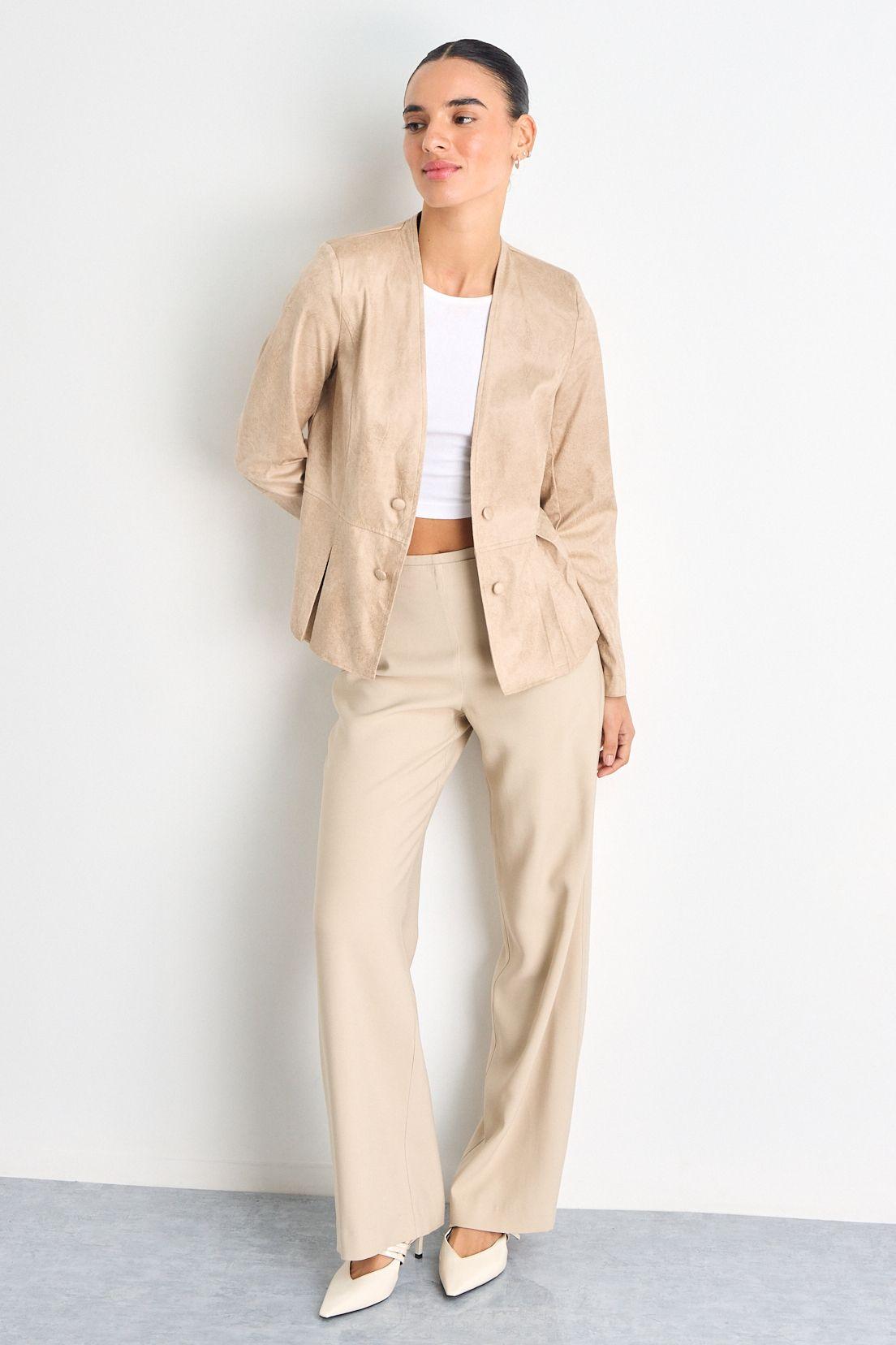 Chaqueta Beige iO 17520225006106-4