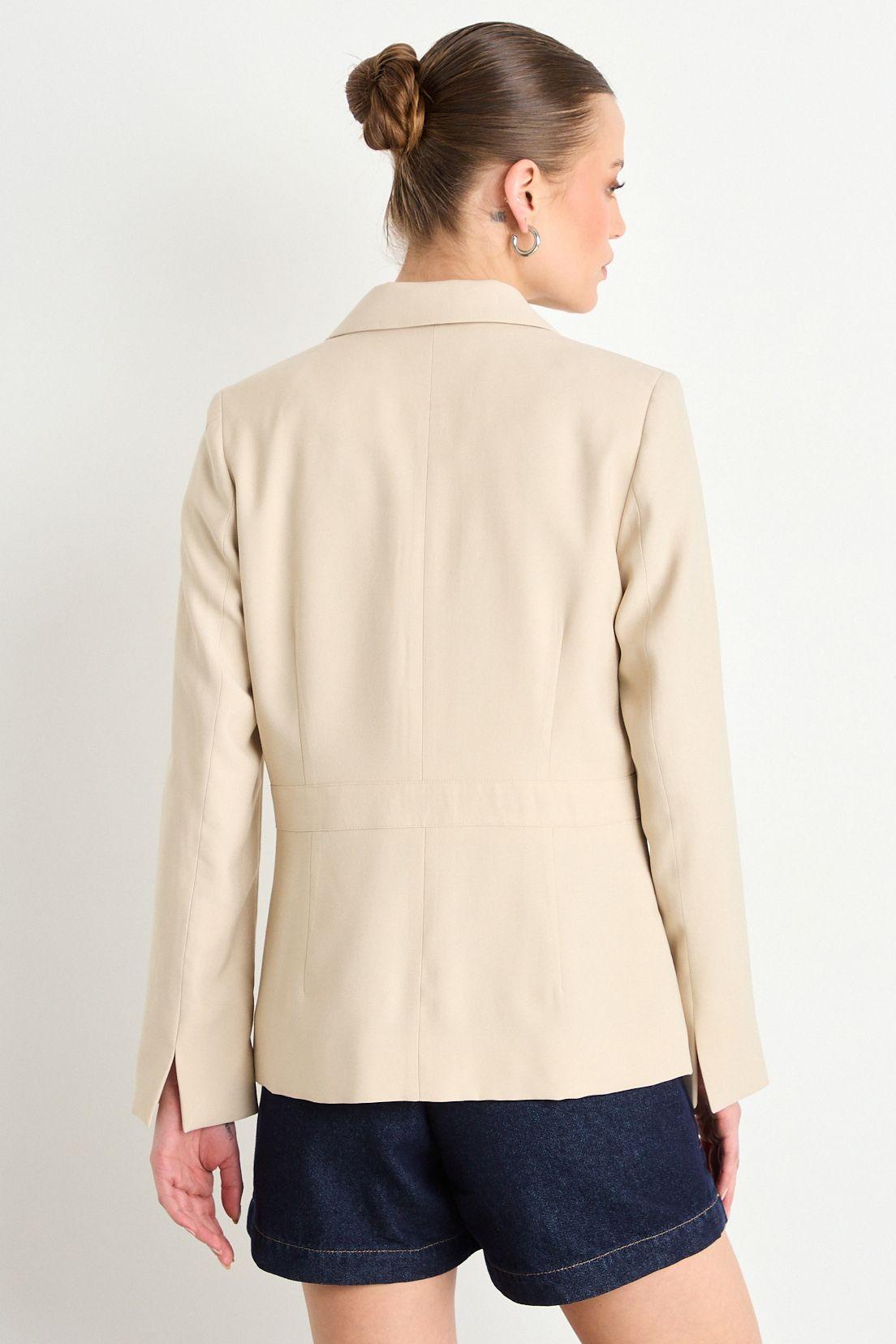 Blazer Liso Beige iO 16020225062106-2