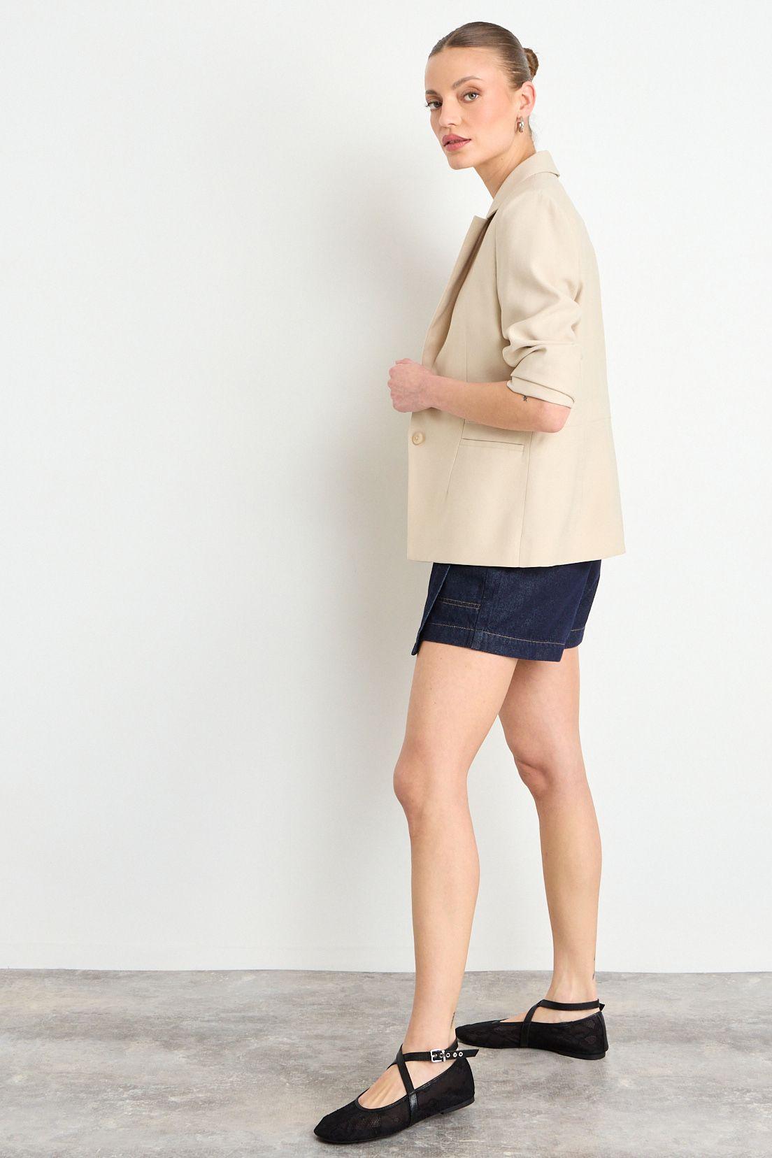 Blazer Liso Beige iO 16020225062106-3