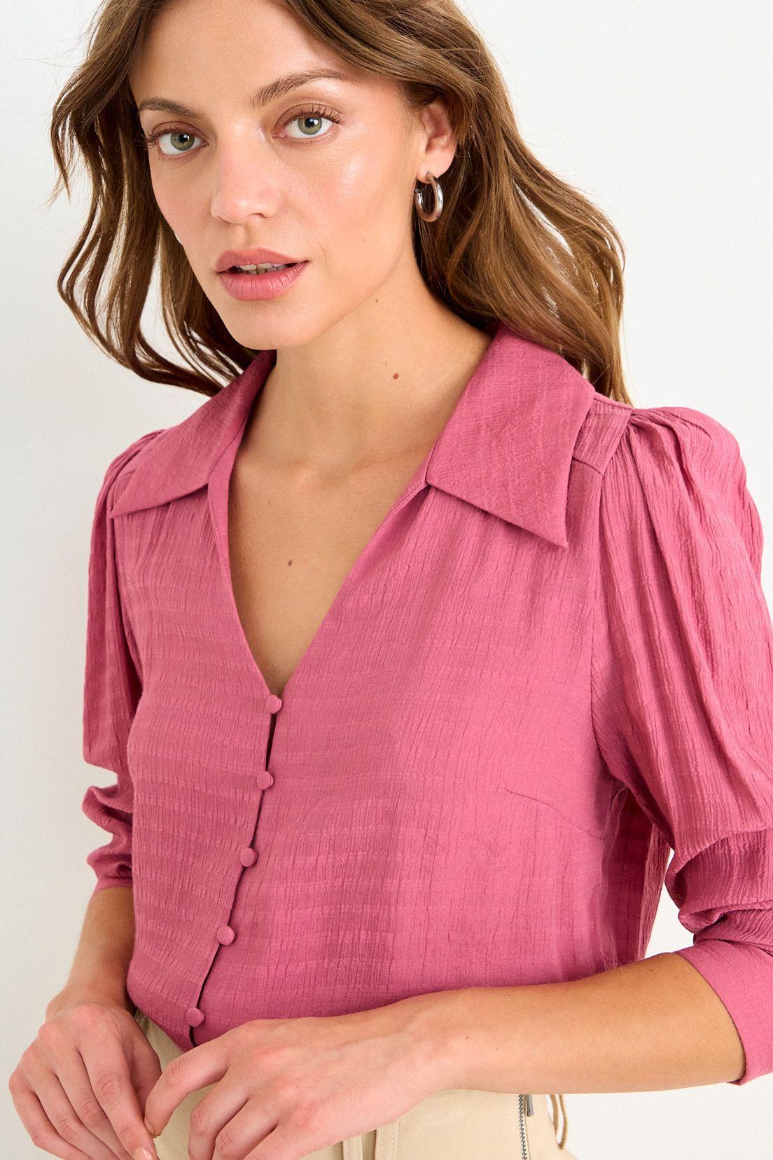 Blusa Lisa Rosa iO 14020126008123-0