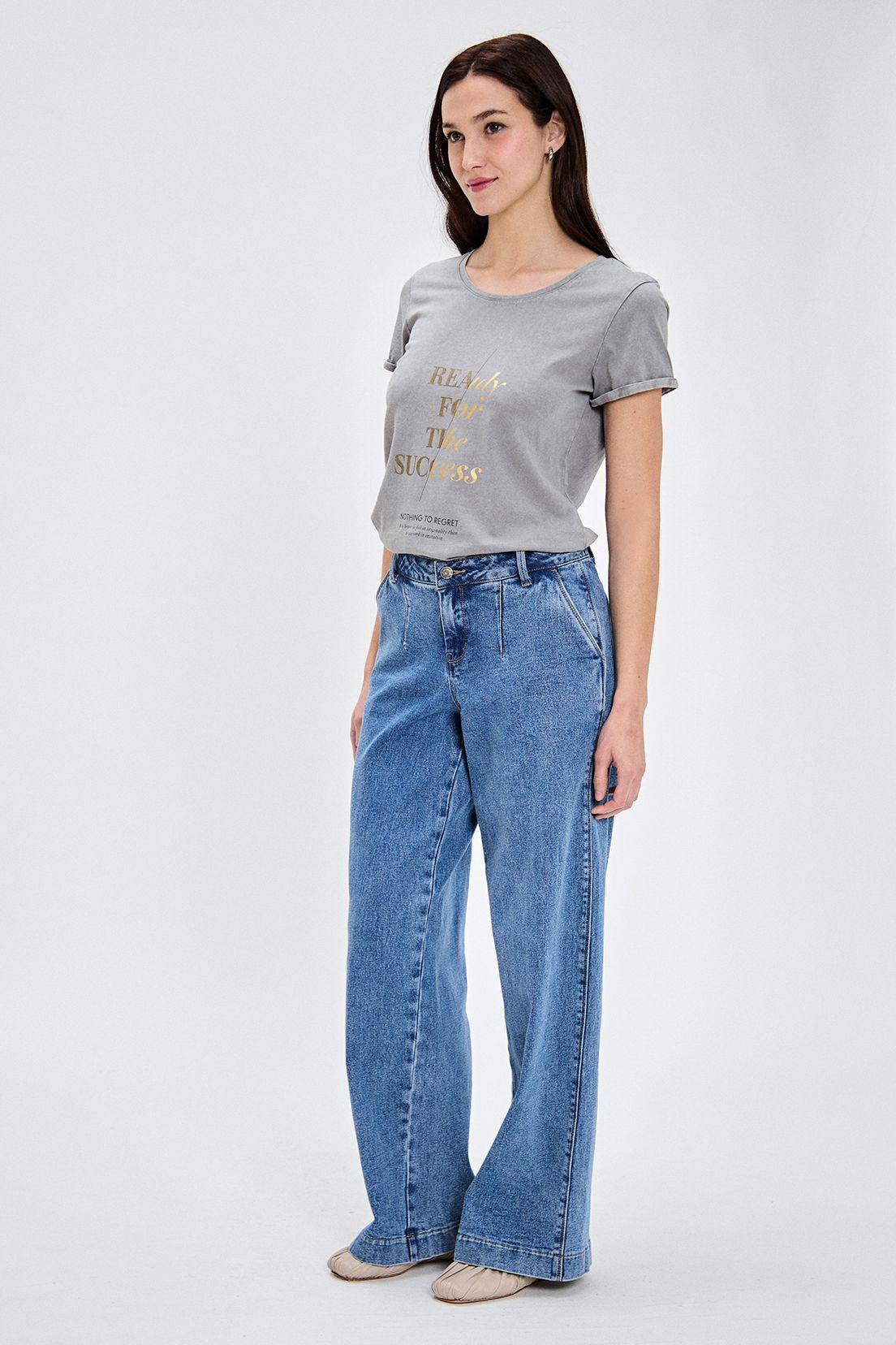 Polera Estampada Gris iO 14620224005113-2