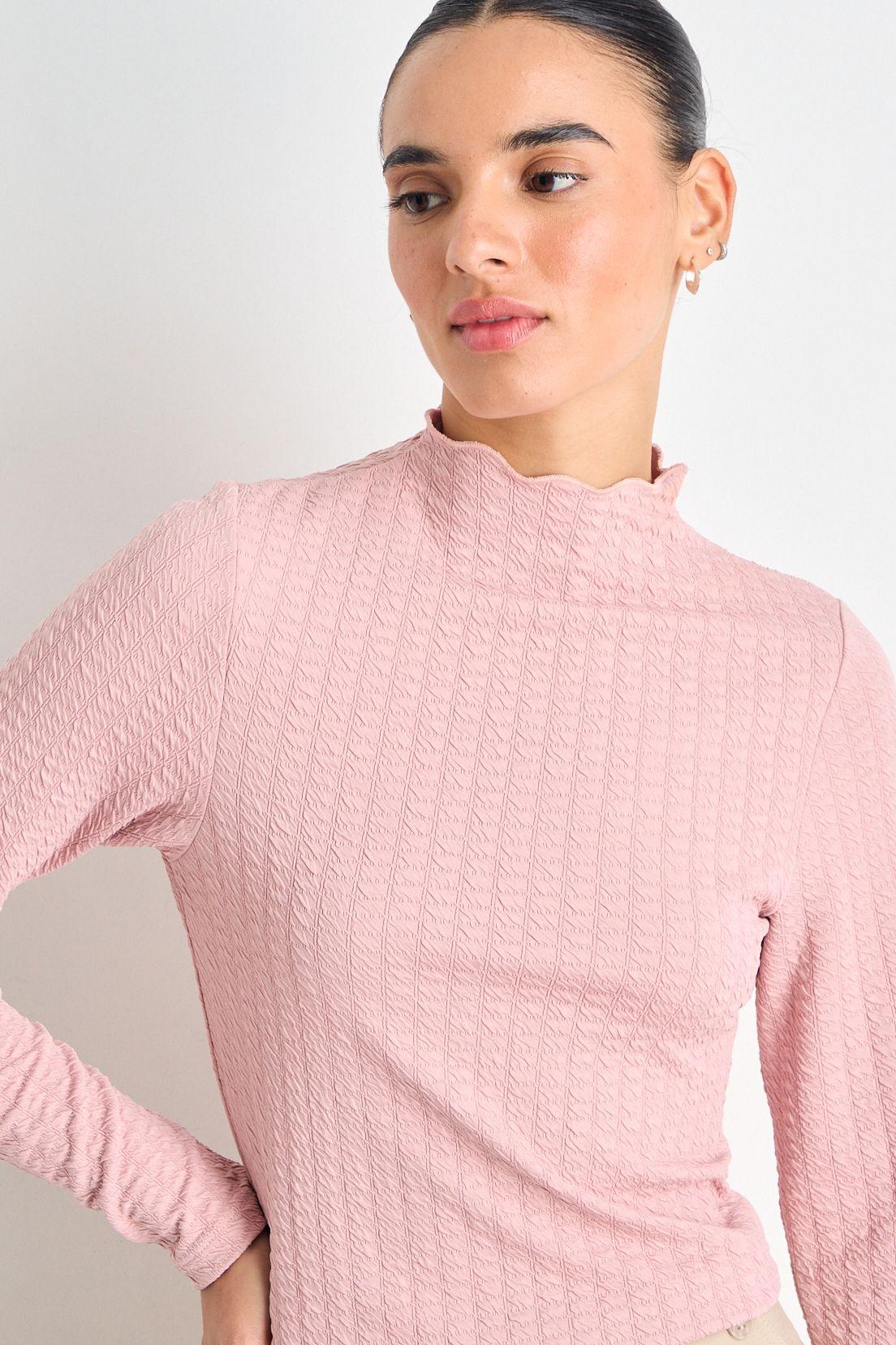 Polera Manga Larga Rosa iO 14220225058123-1