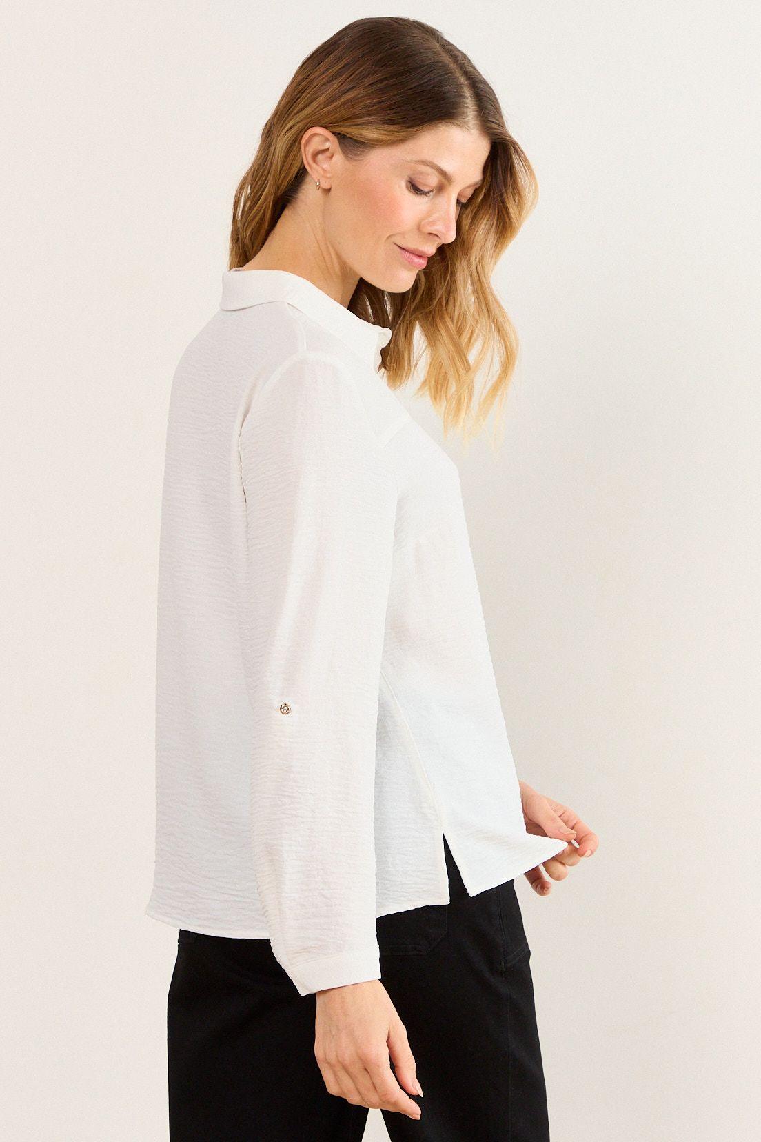 Blusa Camisera Crudo Ma Griffe 14002226004105-2
