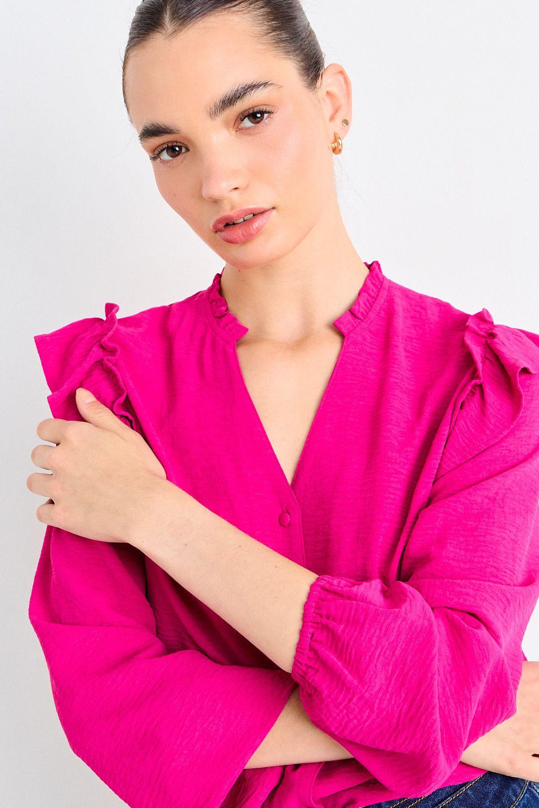 Blusa Lisa Fucsia iO 14020126014116-1