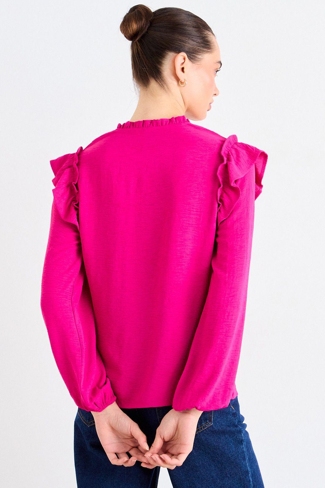 Blusa Lisa Fucsia iO 14020126014116-2