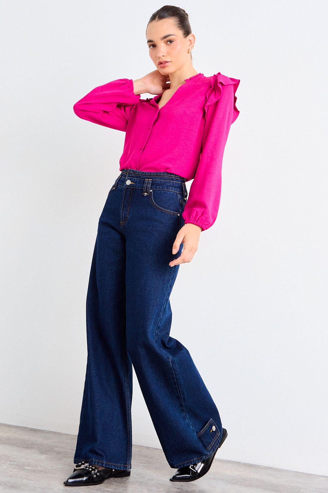 Blusa Lisa Fucsia iO 14020126014116-3
