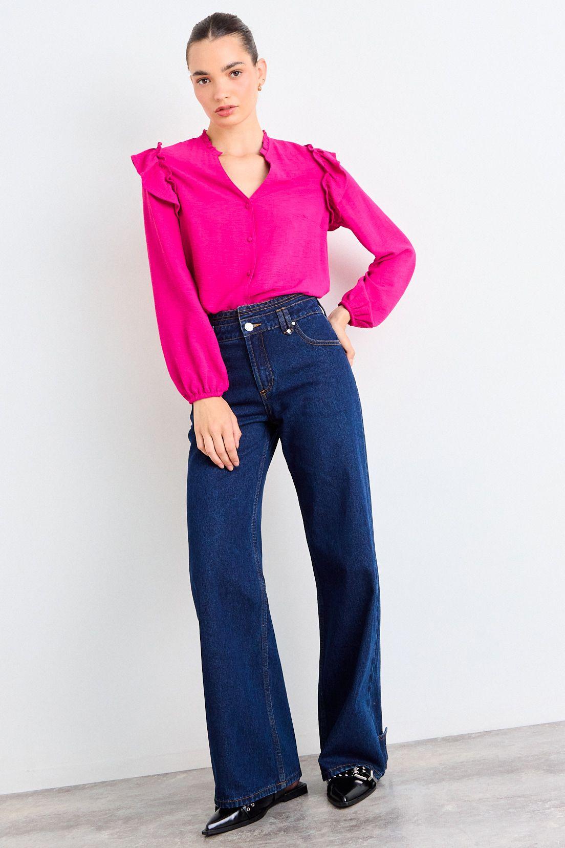Blusa Lisa Fucsia iO 14020126014116-3