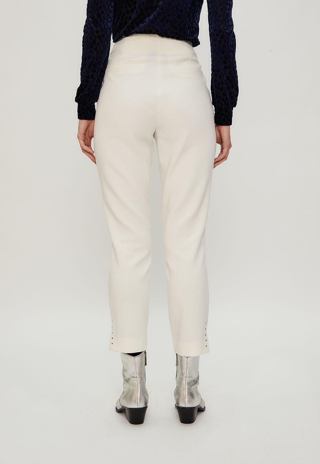 Pantalon Liso Blanco iO 11020224050105-5