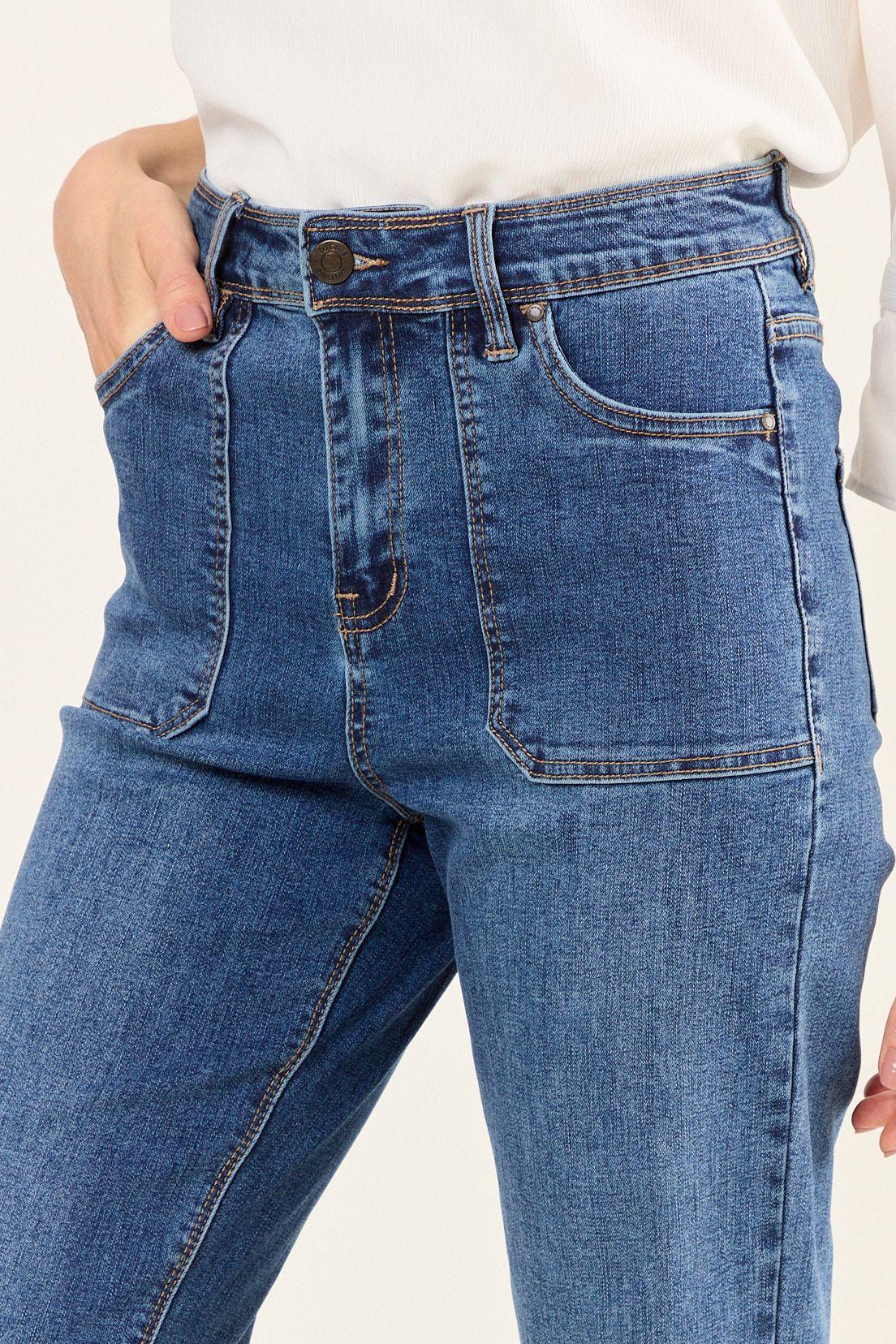 Jeans Recto Azul Ma Griffe 11302126001104-2