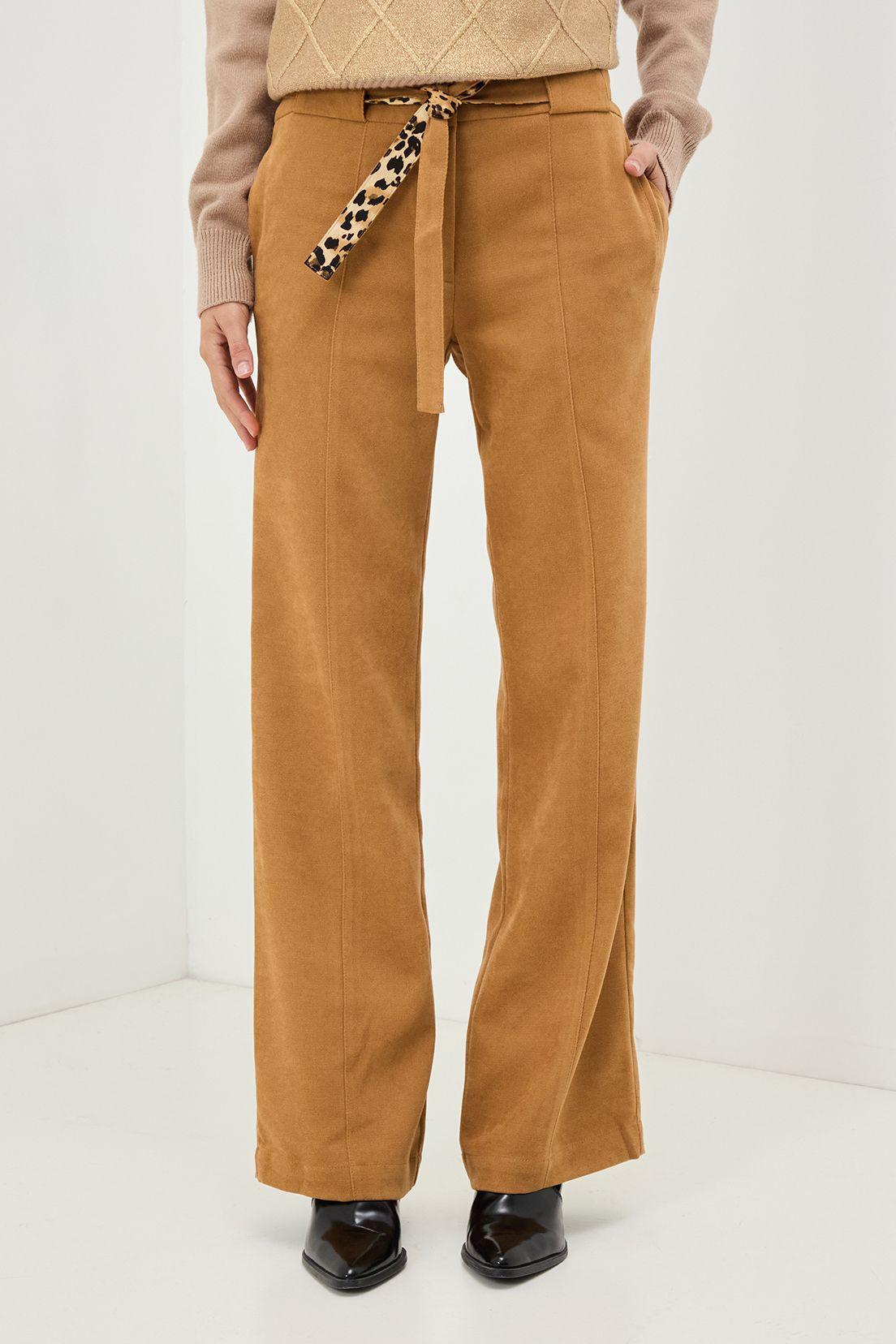 Pantalon Liso Café 11020125058129-0