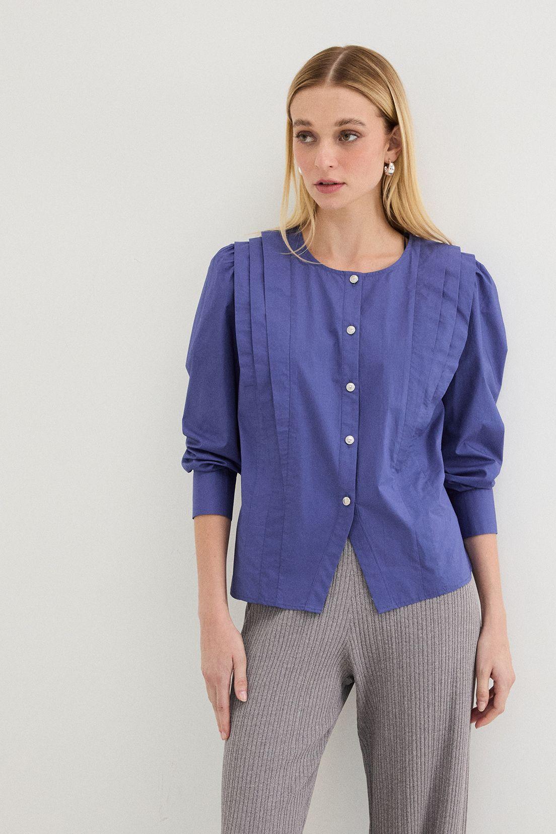 Blusa Lisa Azul 14007125057134-1