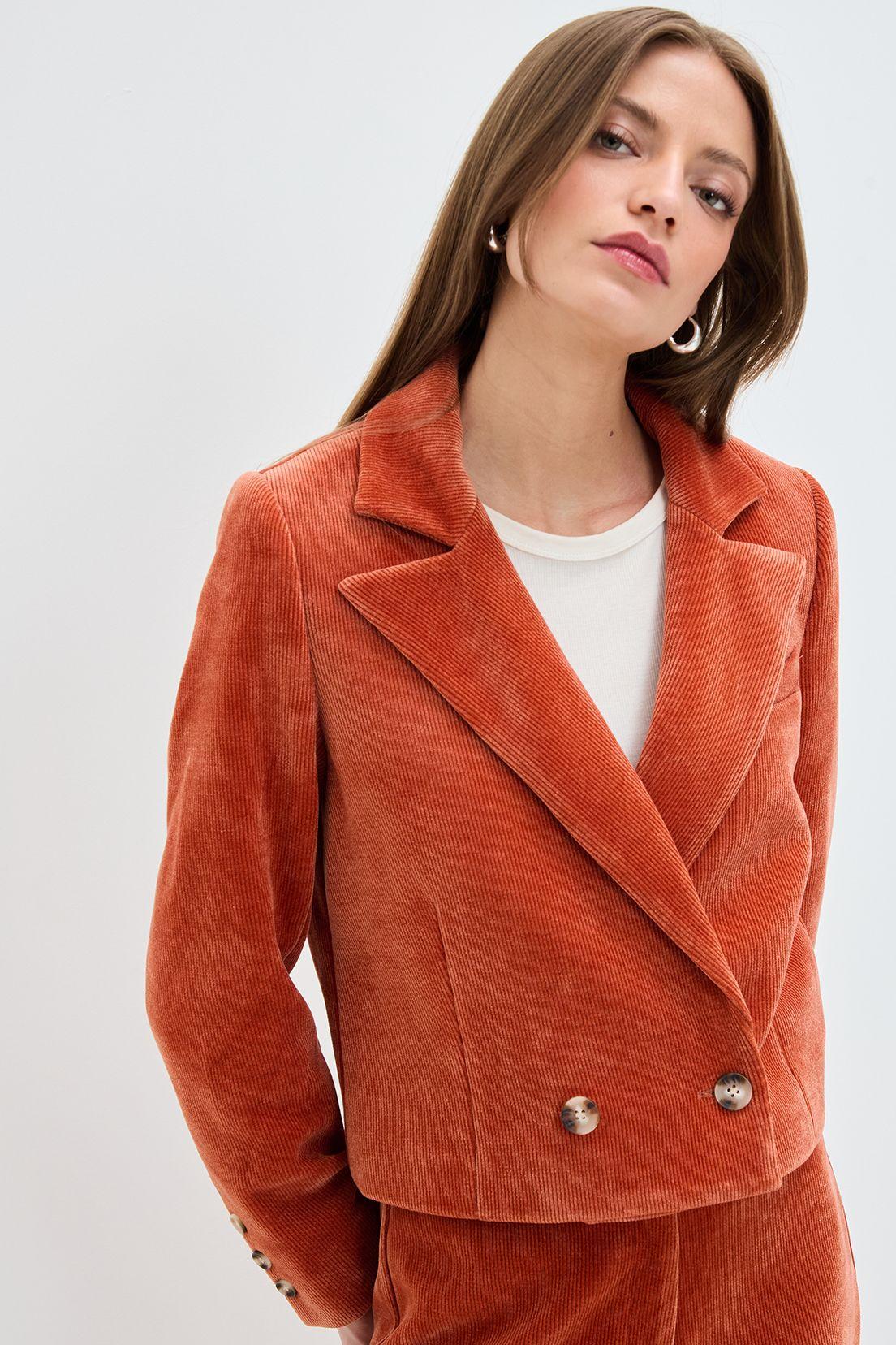 Blazer Liso Naranjo 16020125017114-0