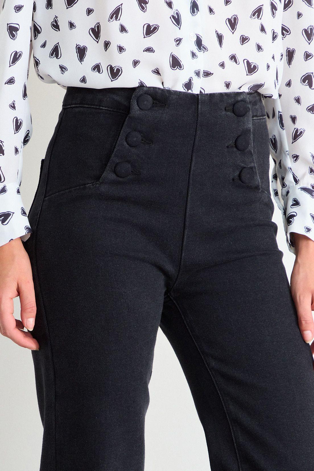 Jeans Liso Negro iO 11320126003102-2