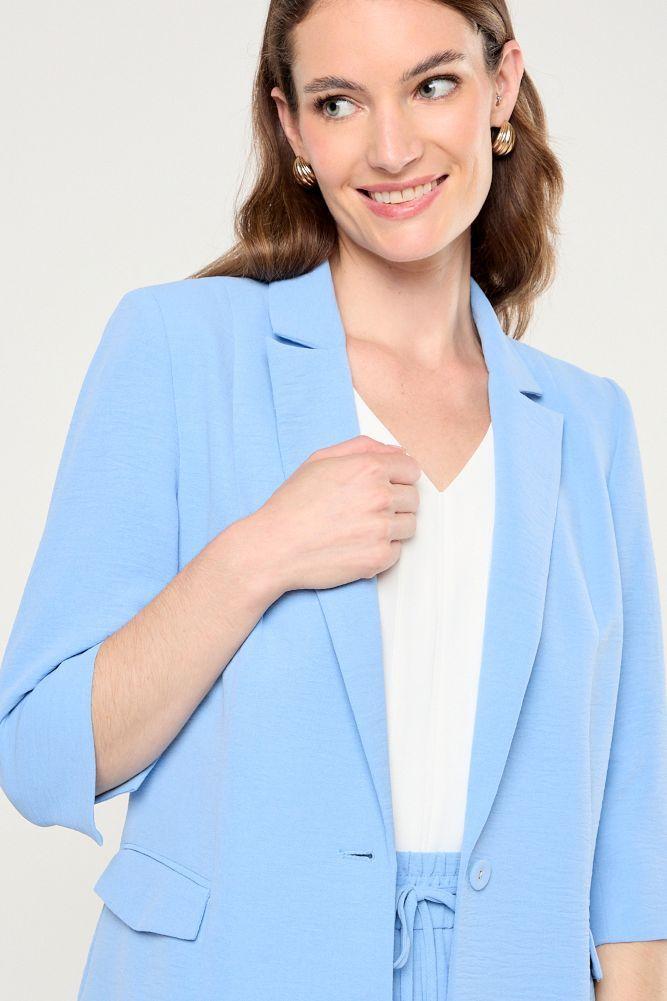 Blazer Ligero Celeste Ma Griffe 16002225066110-1