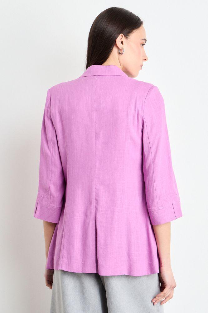 Blazer Liso Fucsia iO 16020225061116-2