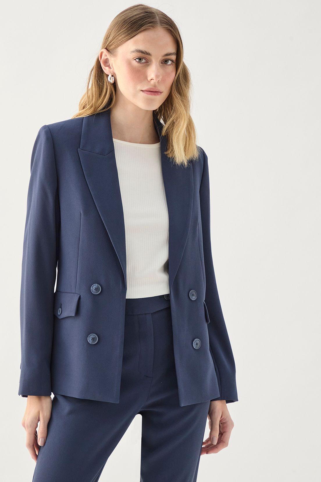 Blazer Liso Azul 16004125002104-0