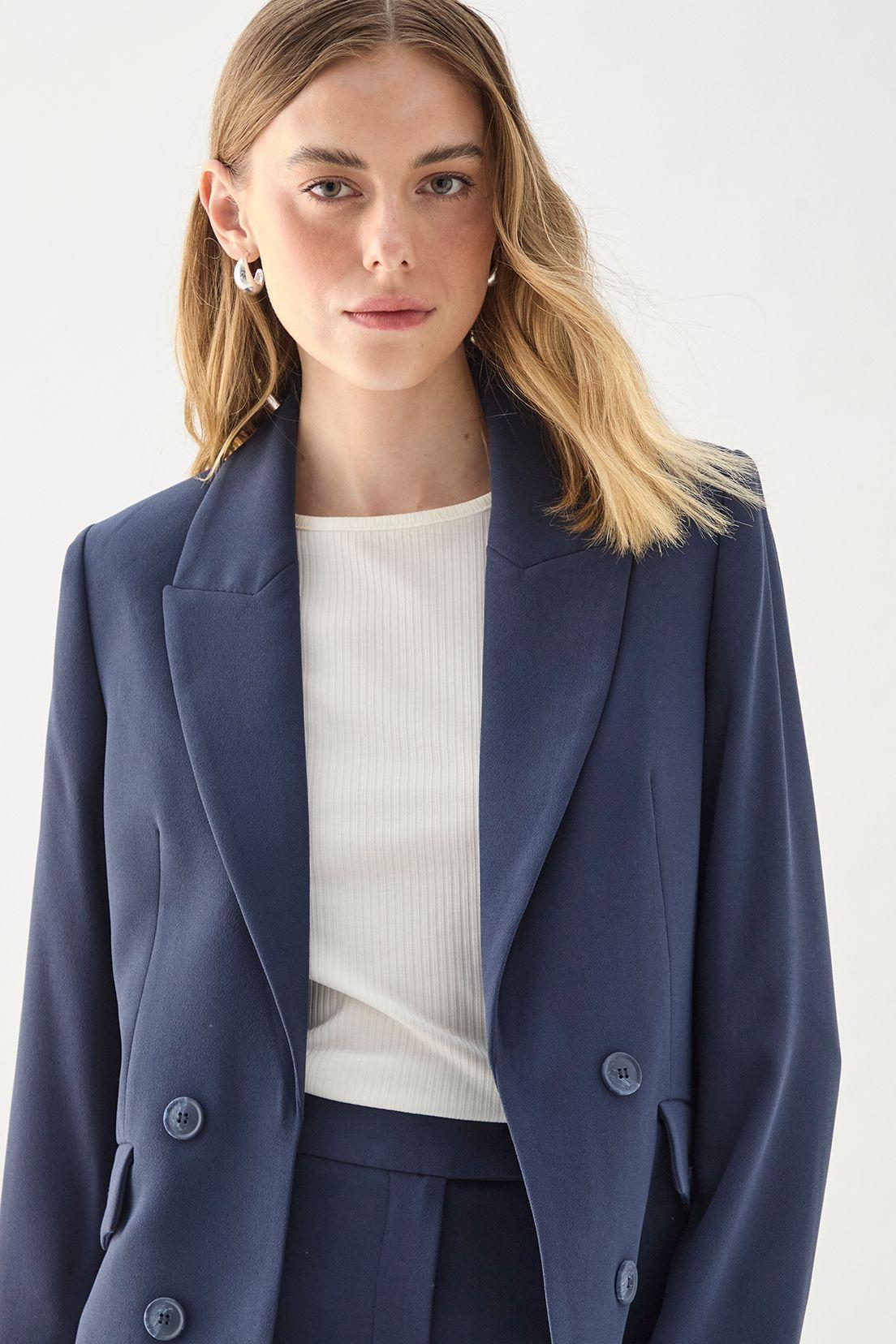 Blazer Liso Azul 16004125002104-1