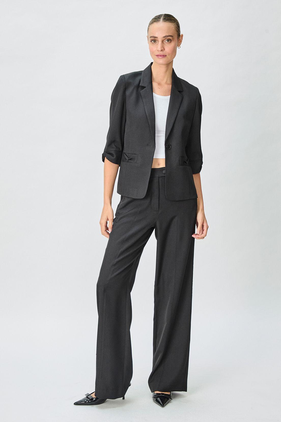 Blazer Liso Negro 16004125001102-1