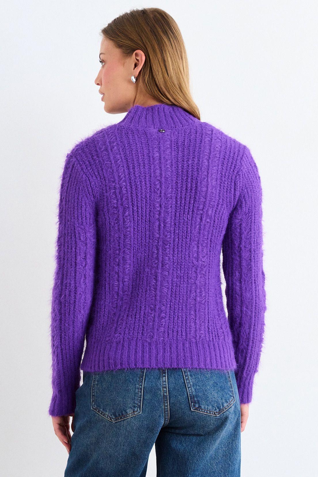 Sweater Liso Morado iO 18120126014121-2