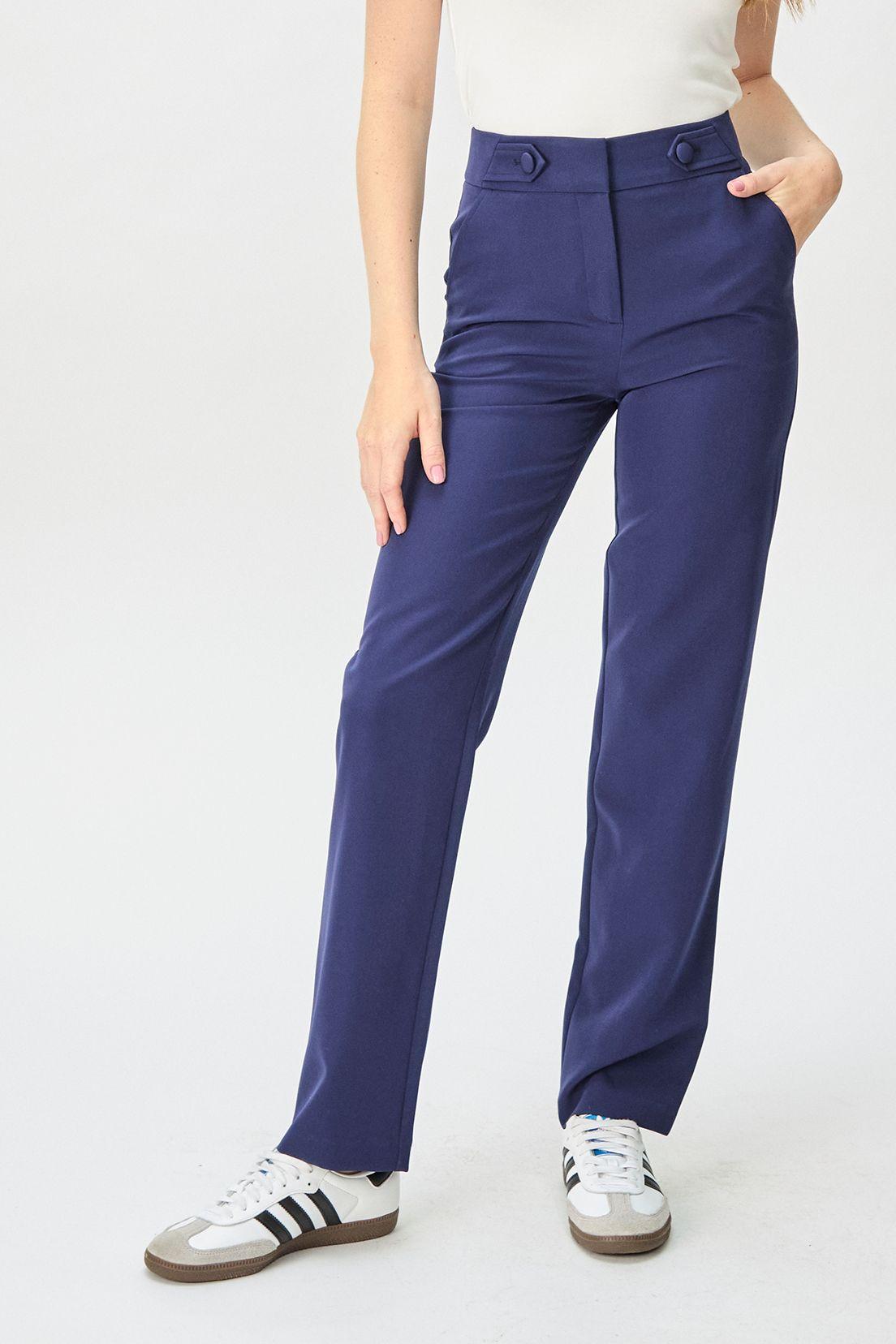 Pantalon Liso Azul iO 11020125006104-1