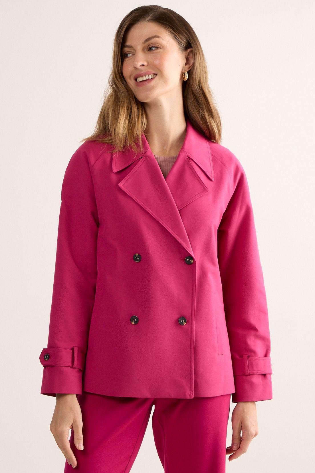 Trench Fucsia Ma Griffe 17402225050116-0