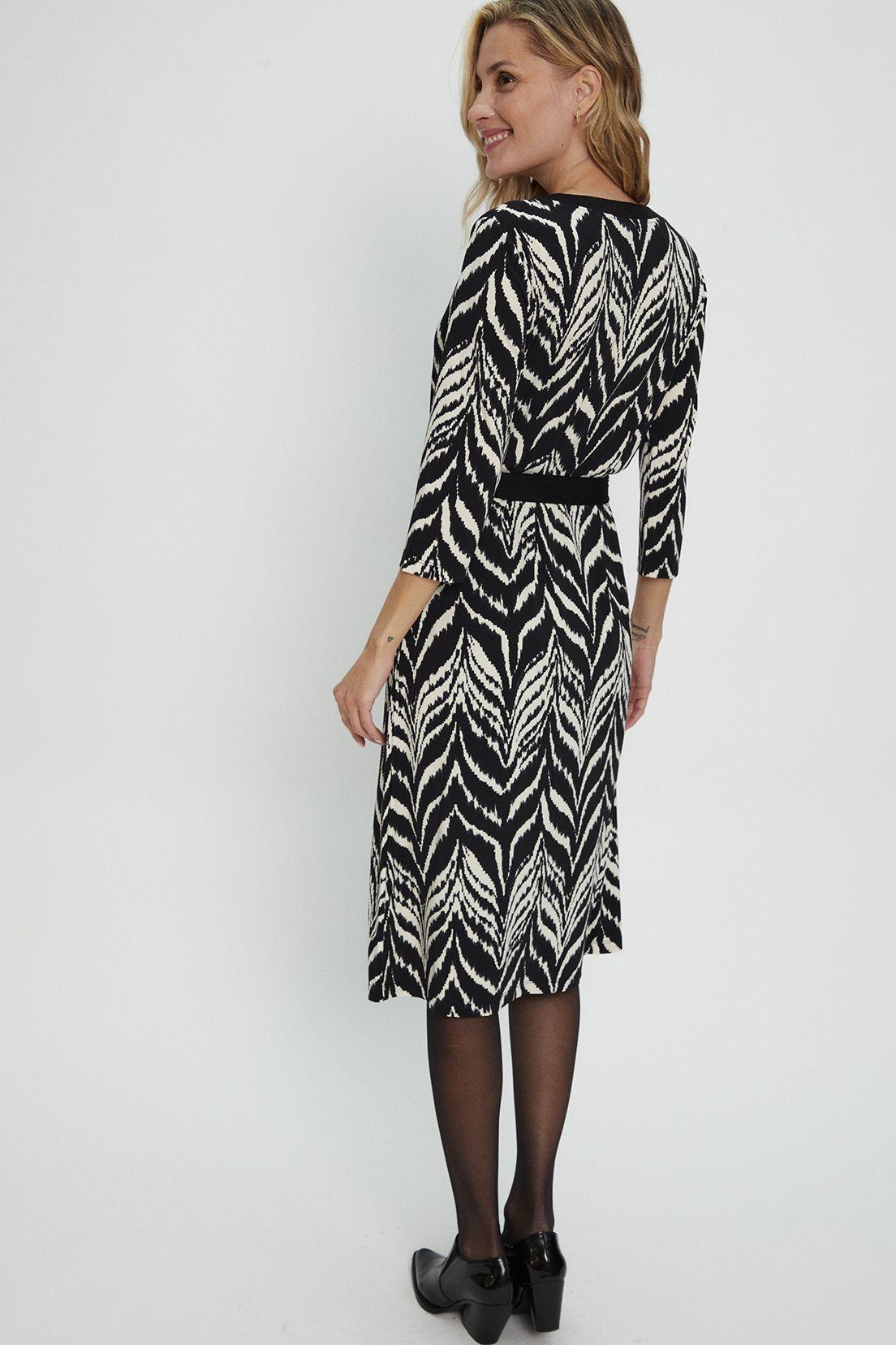 Vestido Estampado Negro Ma Griffe 13102224051102-4