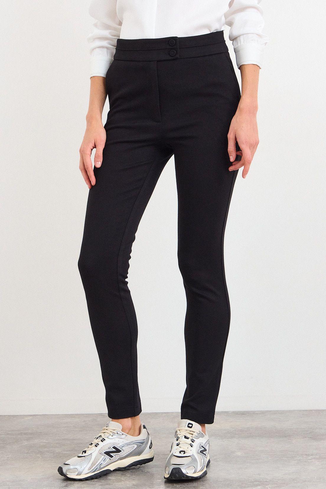 Pantalon Liso Negro iO 11020126010102-2