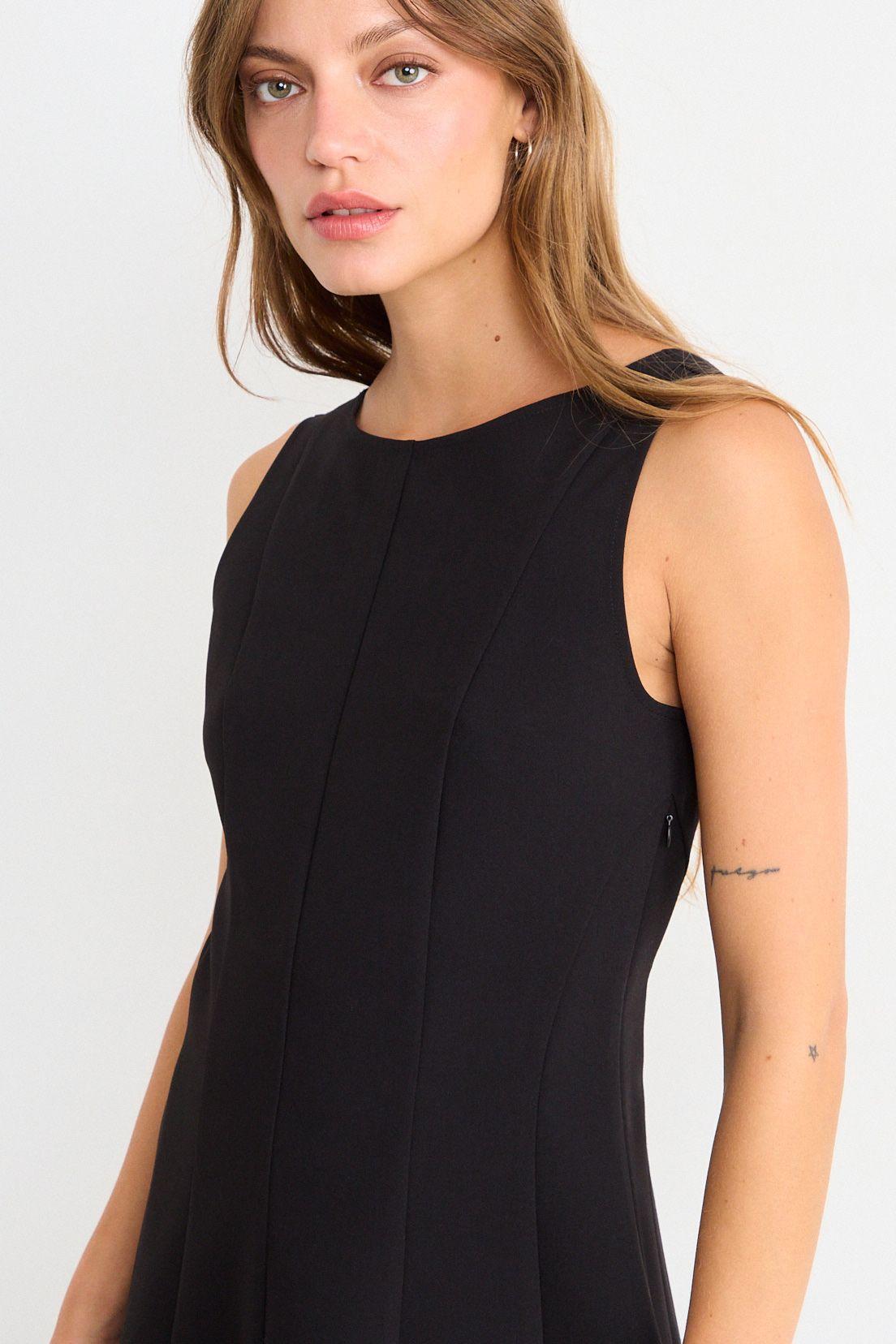 Vestido Liso Negro iO 13020126002102-1