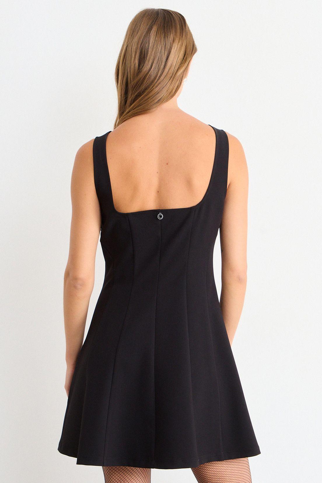 Vestido Liso Negro iO 13020126002102-2