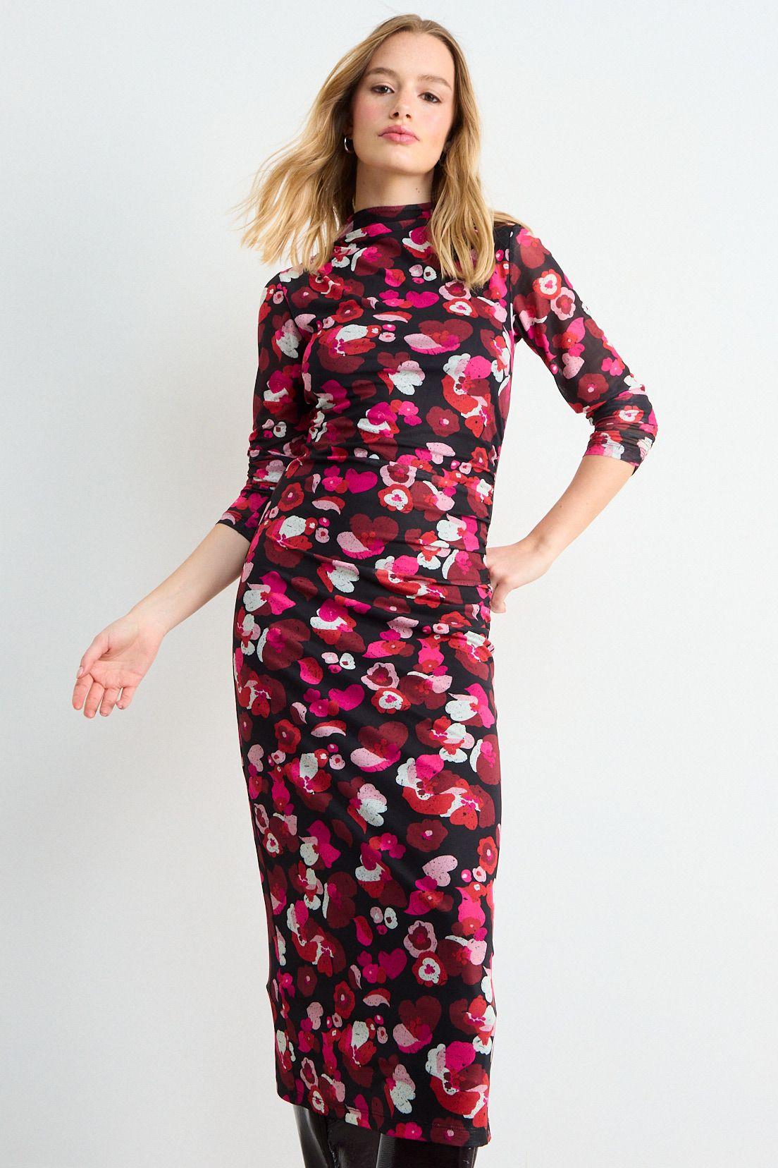 Vestido Fantasia Largo Negro iO 13520126001102-1