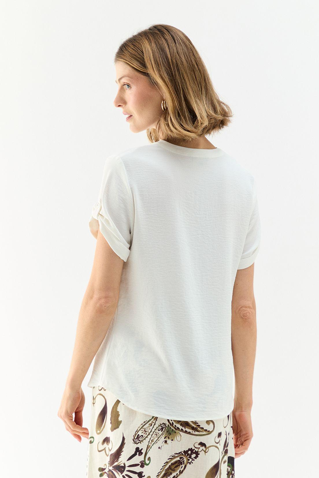 Blusa Lisa Crudo Ma Griffe 14004224020105-3