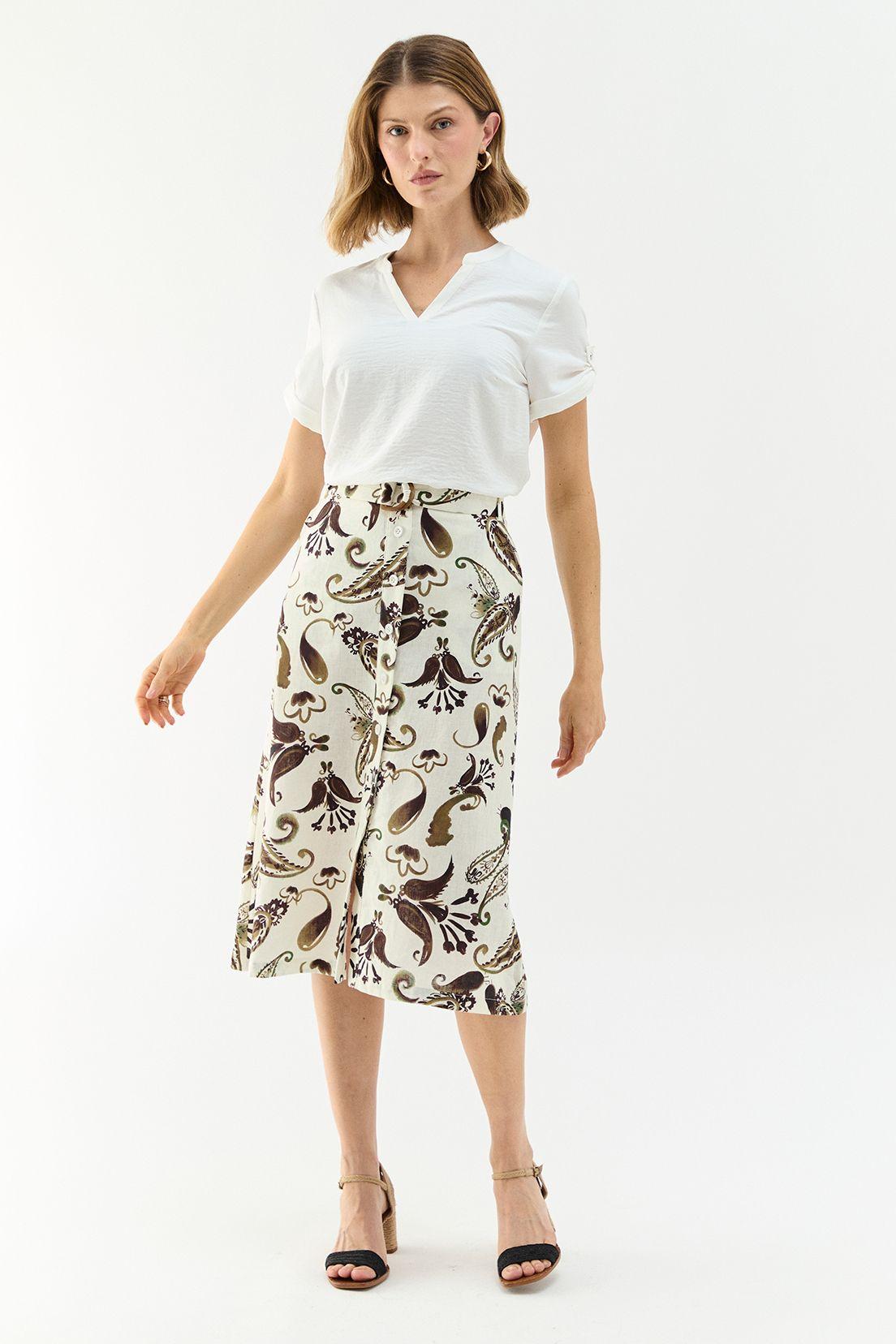 Blusa Lisa Crudo Ma Griffe 14004224020105-4